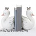 Harriet Bee Ceramic Swan Bookends ASP1248